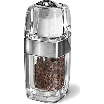 Mlýnek na koření Cole&Mason SEVILLE PRECISION mlýnek na pepř + solnička, 2v1, 140 mm