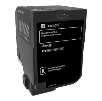 Lexmark 74C2SKE černý (black) originální toner