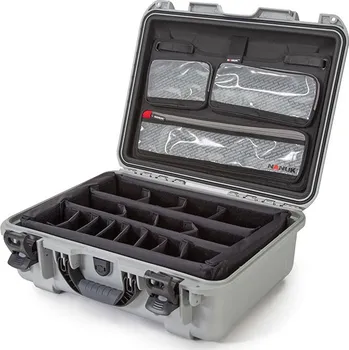 Plasticase - NANUK NANUK 930 PRO FOTO KIT Barva: stříbrná