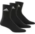 Pánské ponožky adidas Cush Crew DZ9357 3 páry černé