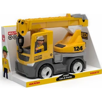 autíčko efko MultiGO Build jeřáb s řidičem