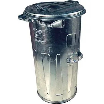 Železářství Popelnice 110L kovová MEVA CZ POZINKOVANÁ