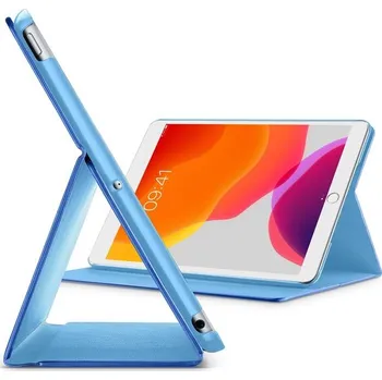 Pouzdro na tablet CellularLine Folio pro Apple iPad 10,2" (2019) modré