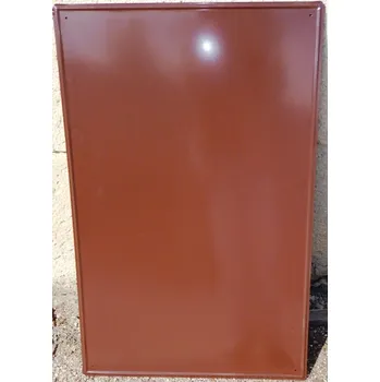 Plech pod kamna 65x50 světle hnědý
