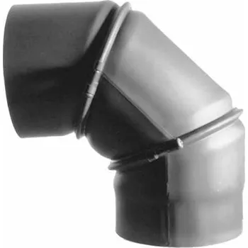 Kouřovod Koleno kouřové silné 120mm třísegmentové