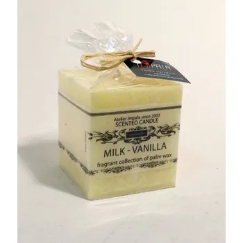 Svíčka Vonná svíčka MILK VANILLA