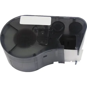 Pásek do tiskárny Brady MC-1500-595-YL-BK / 143378, samolepicí vinyl, 38.10 mm x 7.62 m, černý tisk / žlutý podklad, kompatibilní páska