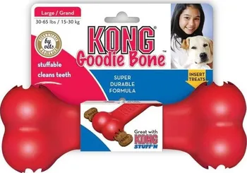 Hračka pro psa KONG Goodie kost 18 cm červená