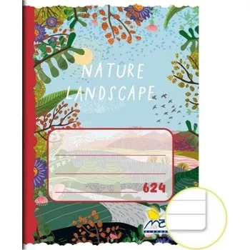 Sešit Sešit A6 linkovaný 624, 20 listů, bílý