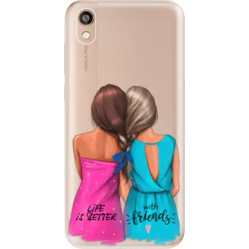 Pouzdro na mobilní telefon Silikonové pouzdro iSaprio - Honor 8S - Best Friends (Odolný silikonový kryt, obal, pouzdro iSaprio - Honor 8S - Best Friends - skvělá ochrana a pružnost, stylový UV potisk, lehkost, tiskne se v České republice)