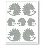 Reflexní nažehlovací motivy - ježci