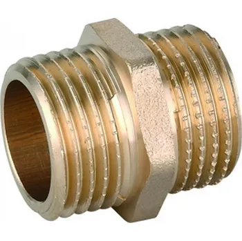 Vodovodní potrubí V&amp;G Mosazná vsuvka 3/8" PN20 s vnějšími závity (6700) 670038