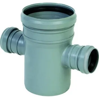 Kanalizační potrubí HTDA Dvojodbočka 87° DN110/110/110 - OSMA DO87110110110