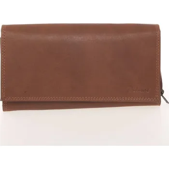 Peněženka Dámská kožená peněženka Angela, hnědá