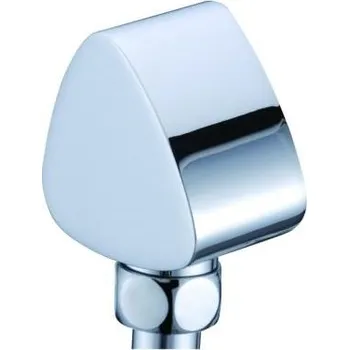 Sprchový panel BELAGGIO Vyústění sprchy na zeď ROMA - 1/2&quot; x 1/2&quot;, trojúhelníkové, CHROM 83137
