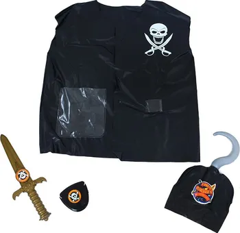 Karnevalový kostým Rappa Pirátská vesta s příslušenstvím dětská