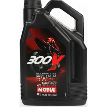 Motorový olej Motul 300V 4T Factory Line 5W30 4L