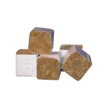 Substrát Agra-Wool Speedgrow sadbovací kostka 40x40mm bez díry - krabice 750ks (Agra-Wool kostka je 100% přírodní produkt, který se skládá ze zemní vlny (Earthwool). Agra-Wool kostky jsou praktické pro zakořenění semenáčků a klonů. Předností Agra-Wool je jejich)