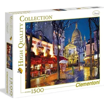 Puzzle Clementoni Paříž Montmartre 1500 dílků