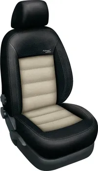 Potah sedadla Automega Mazda 5 I. 2005-2010 7 míst Authentic leather černobéžové