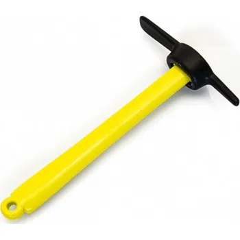 RC model auta Kovový cepín s žlutou násadou