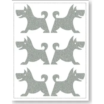 Reflexní nažehlovací motivy - pejsci