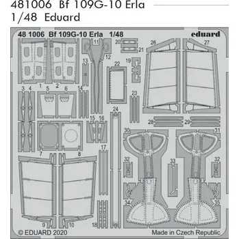 Plastikový model Eduard 1/48 Bf 109G-10 Erla (EDUARD)