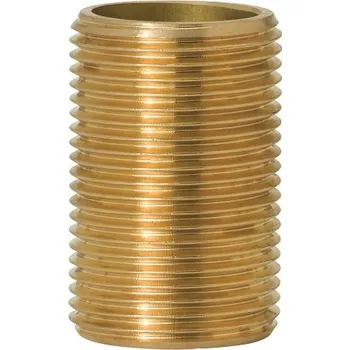 Vodovodní potrubí GEBO Mosazná prostá vsuvka 5/4&quot; x 40mm 531-7BR