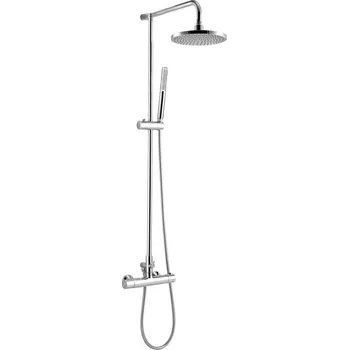 BELAGGIO TERMA 1654 Sprchový sloup s termostatickou baterií a příslušenstvím, CHROM, rozteč 150mm TE1654