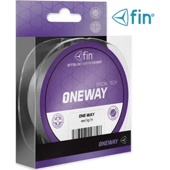 Rybářská šňůra FIN šňůra One Way 300 m/šedá průměr: 0,12 mm