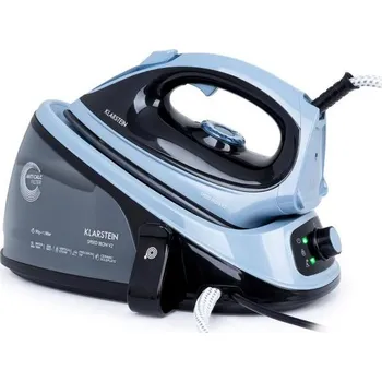 Žehlička Klarstein Speed Iron V2 černá/modrá