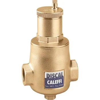 Ventil CALEFFI 551 DISCAL Automatický odlučovač vzduchu 3/4" s vypouštěním PN10 5655134