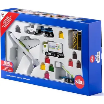 letadlo a vrtulník Siku Airport Set