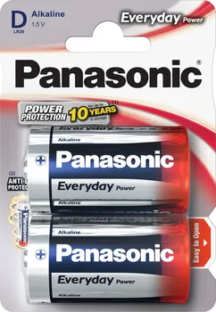 Článková baterie Panasonic Everyday Power LR20EPS D 2 ks
