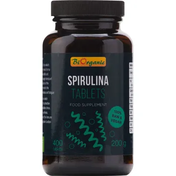 Přírodní produkt Biorganic Spirulina Bio 400 tbl.