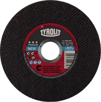 Příslušenství k brusce TYROLIT 34332805 řezací kotouč Premium INOX 125x1,6x22,23mm