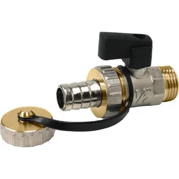 Ventil Vypouštěcí a napouštěcí kulový kohout DN15 - 1/2" PN16 450012