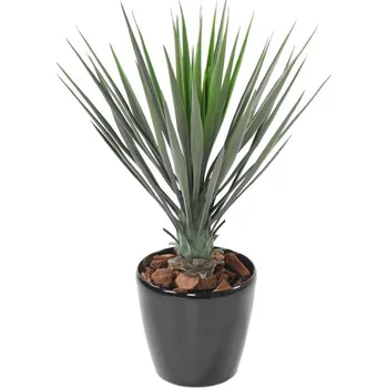 umělá květina Yucca ROSTRATA, 60cm (Luxusní umělá rostlina)