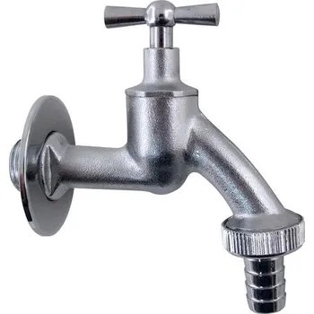 Ventil Okrasný zahradní ventil 1/2" NIKL, s růžicí a vřetýnkovým zavíráním 420512