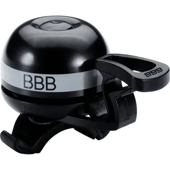 Zvonek na kolo BBB zvonek EasyFit Deluxe BBB-14 - šedý
