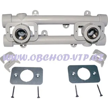 Vodovodní potrubí AQ Plast PPR Nástěnný komplet do sádrokartonu 20 x 1/2" (SNKK020SXX) 62482012