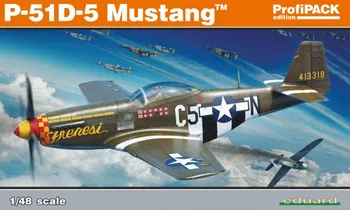 Plastikový model Eduard North American P-51D-5 Mustang ProfiPACK 1:48