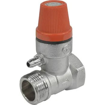 Ventil V&amp;G 446 Pojistný ventil k BOJLERU 3/4" x 6 BAR s vypouštěním 44634