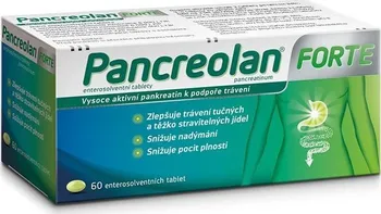 Lék na žaludek, slinivku a játra Pancreolan Forte 6000U