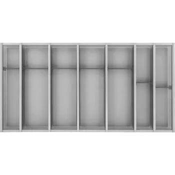 Organizace kuchyně NINKA CUISIO příborník pro TANDEMBOX šířka korpusu 1000, plast grafit