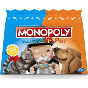 Desková hra Hasbro Monopoly Kočky a psi