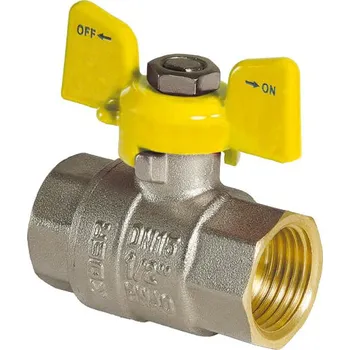 Vodovodní kohout Plynový kulový kohout FF 3/8" MOTÝL, MOP5 330138