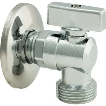 Ventil Rohový kulový ventil 1/2" x 3/4" - Chrom (5300) 655300