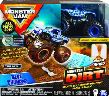 autodráha Spin Master Monster Jam základní sada s tekutým pískem