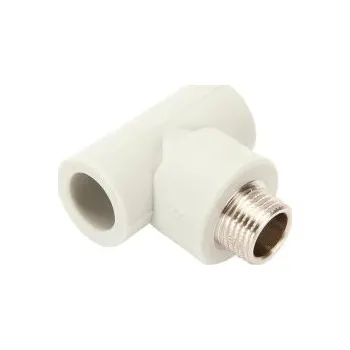 Vodovodní potrubí PPR T-kus 20 x 1/2venkovní závit x 20